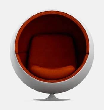 Modern Sphere Lounge Chair